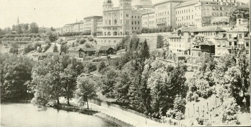 An illustration from Bâle, Berne et Genève, 1909, leaf 85