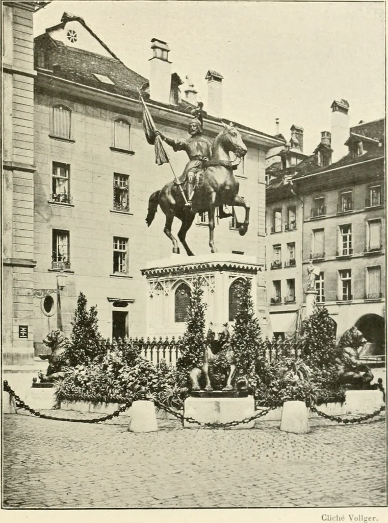 An illustration from Bâle, Berne et Genève, 1909, leaf 90
