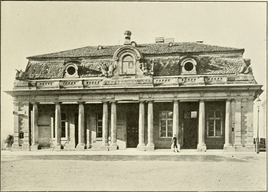 An illustration from Bâle, Berne et Genève, 1909, leaf 94