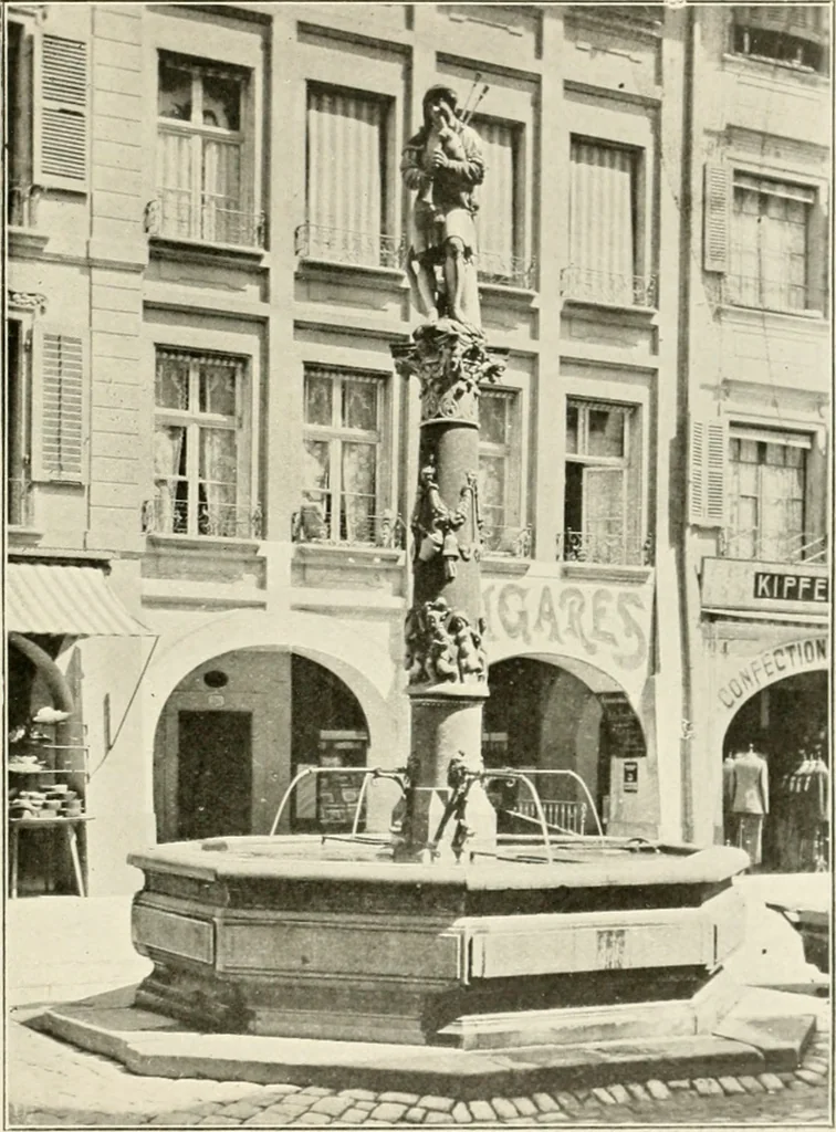 An illustration from Bâle, Berne et Genève, 1909, leaf 98