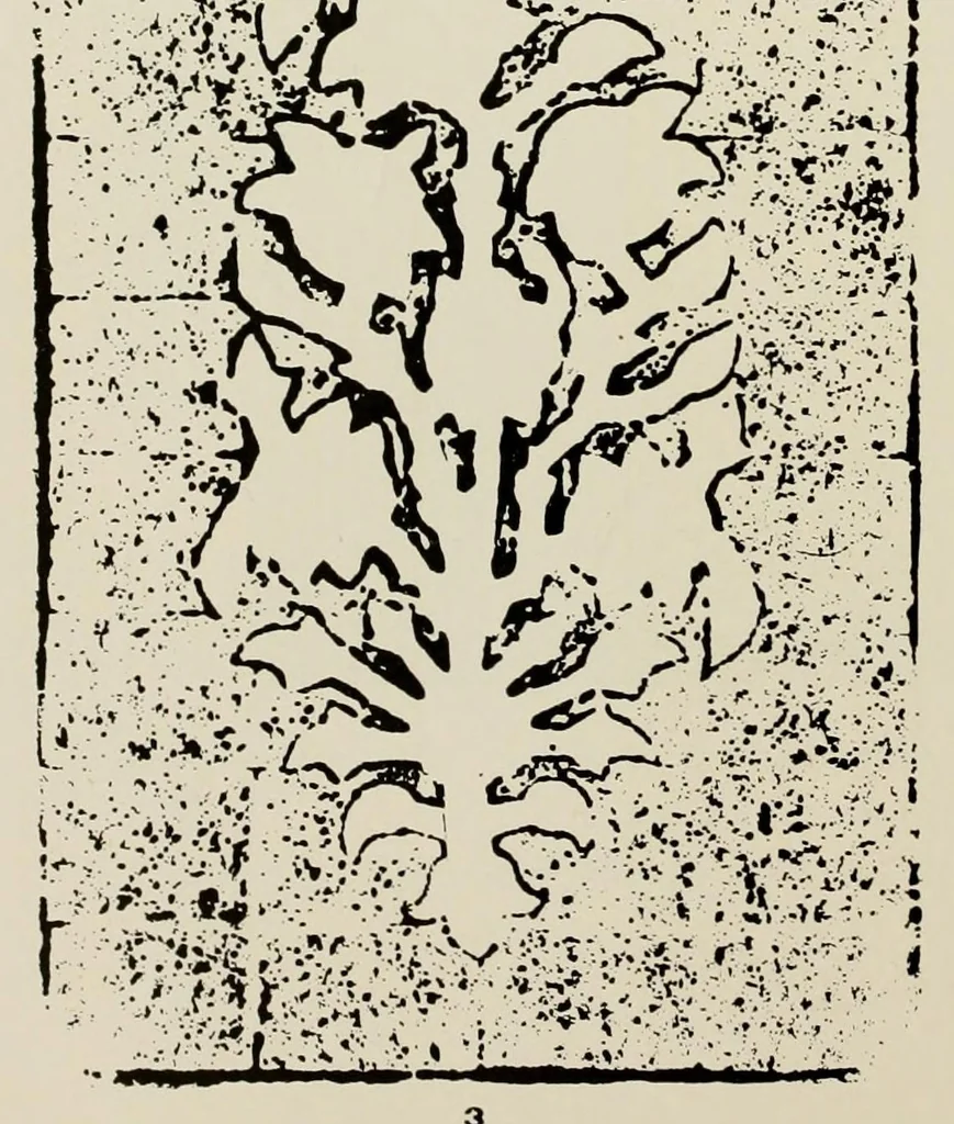 An illustration from Block prints from India for textiles, 1924, leaf 10