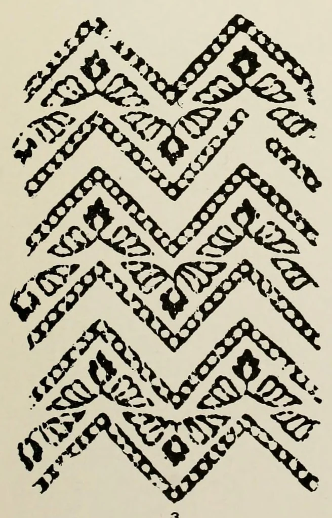 An illustration from Block prints from India for textiles, 1924, leaf 23