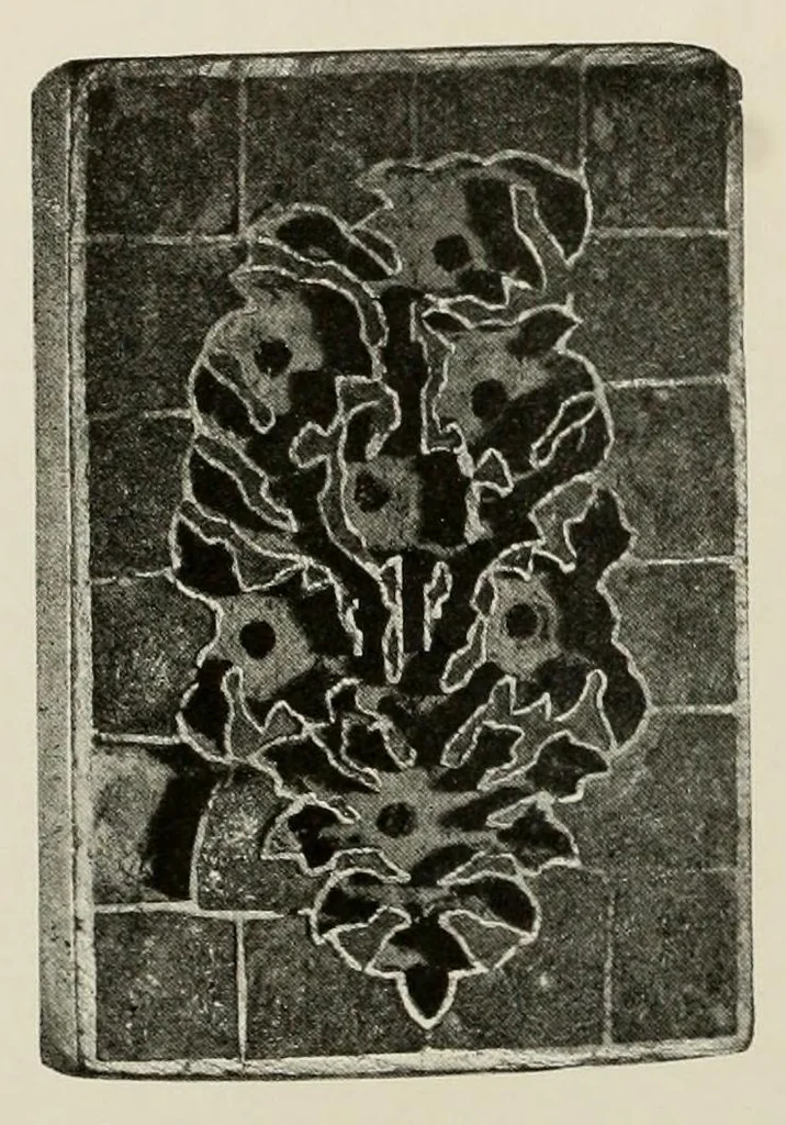 An illustration from Block prints from India for textiles, 1924, leaf 8