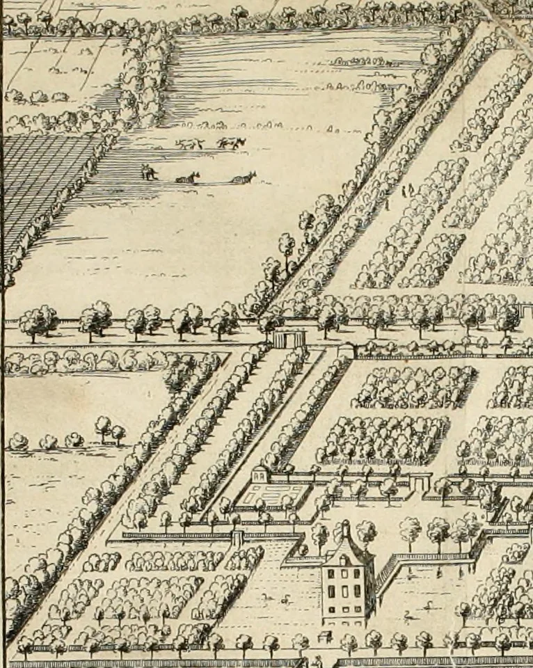An illustration from Koren-bloemen : nederlandsche gedichten, 1672, leaf 328