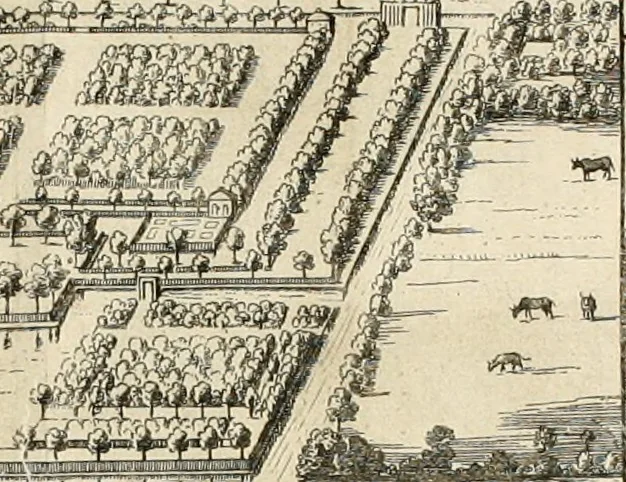 An illustration from Koren-bloemen : nederlandsche gedichten, 1672, leaf 328