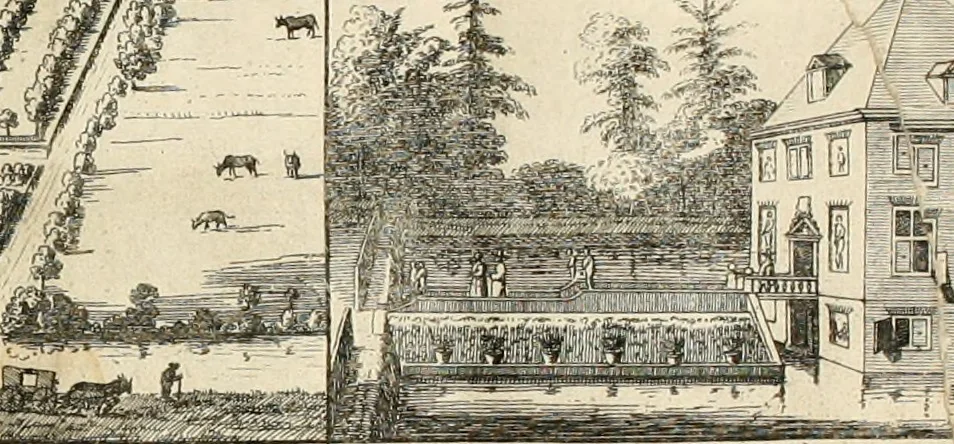 An illustration from Koren-bloemen : nederlandsche gedichten, 1672, leaf 328