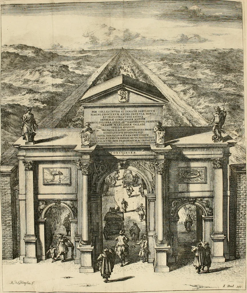 An illustration from Koren-bloemen : nederlandsche gedichten, 1672, leaf 430