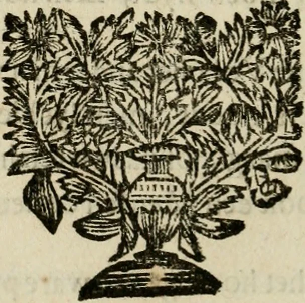 An illustration from Bloem-tuintje : bestaande in twee deelen : het eerste in innerlyke bedenkingen, en geleikenissen, het tweede in eenige zang- en lees-rymen, 1724, leaf 401