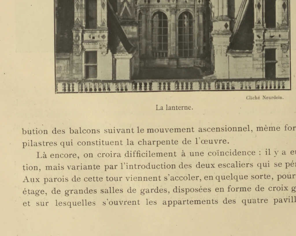 An illustration from Blois, Chambord et les chateaux du Blésois, 1908, leaf 111