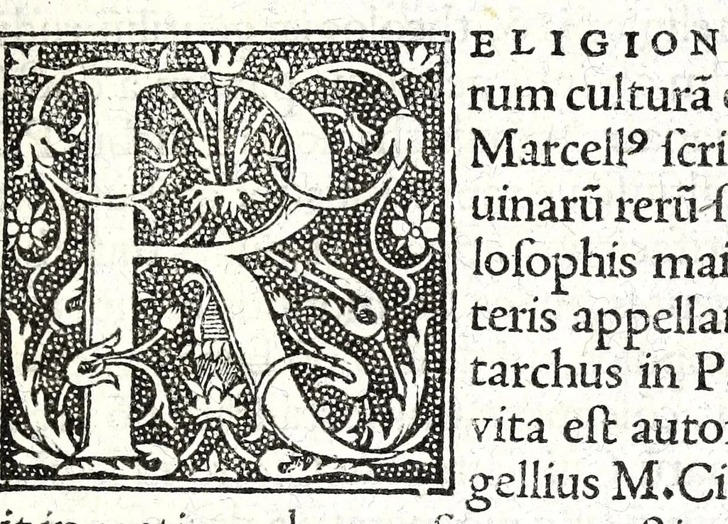 An illustration from Blondi Flavii forliviensis De Roma trivmphante libri decem : priscorvm scriptorum lectoribus vtilissimi, ad totiusq[ue] Romanae antiquitatis cognitionem pernecessarij : omnia magis quàm antè castigata, 1533, leaf 33