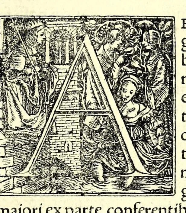 An illustration from Blondi Flavii forliviensis De Roma trivmphante libri decem : priscorum scriptorum lectoribus utilissimi, ad totiusq[ue] Romanae antiquitatis cognitionem pernecessarij : Romae instauratae libri III -- Italia illvstrata -- Historiarum ab inclinato Rom. imperio decades III : omnia multo quàm antè castigatiora, 1531, leaf 17