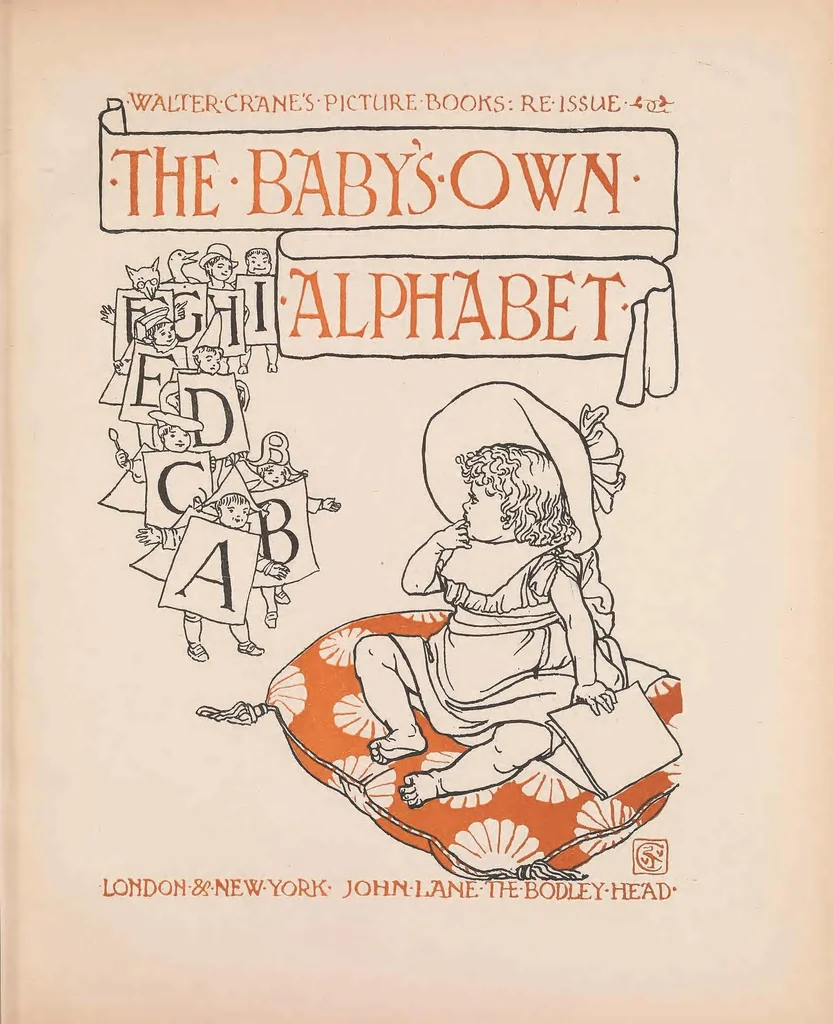 An illustration from Bluebeard's picture book : containing Bluebeard, The sleeping beauty, and Baby's own alphabet : with the original coloured designs, 1899, leaf 49
