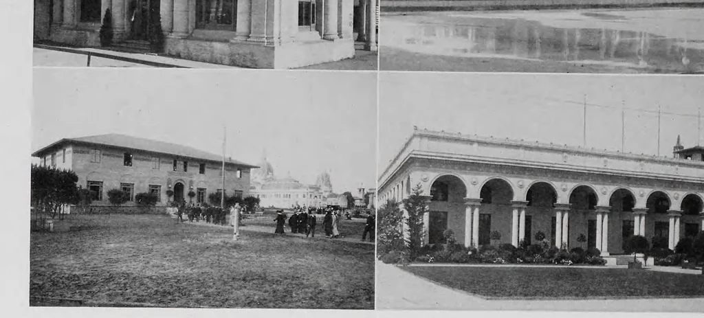 An illustration from The blue book : a comprehensive official souvenir view book of the Panama-Pacific International Exposition at San Francisco, 1915, 1915, leaf 131