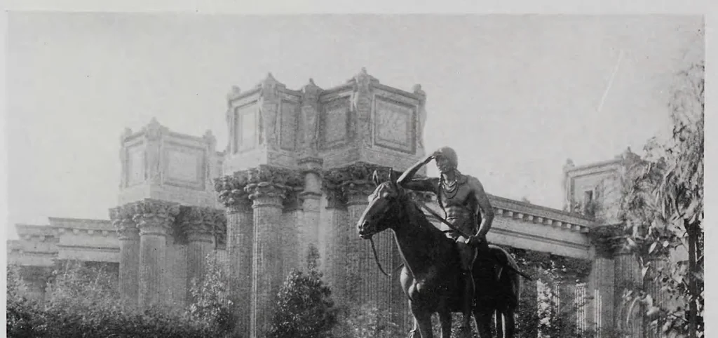 An illustration from The blue book : a comprehensive official souvenir view book of the Panama-Pacific International Exposition at San Francisco, 1915, 1915, leaf 19