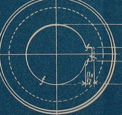 An illustration from Blueprint reading; a practical manual of instruction in blueprint reading through the analysis of typical plates with reference to mechanical drawing conventions and methods, the laws of projection, etc, 1919, leaf 110