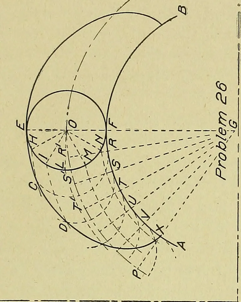 An illustration from Blueprint reading; a practical manual of instruction in blueprint reading through the analysis of typical plates with reference to mechanical drawing conventions and methods, the laws of projection, etc, 1919, leaf 214