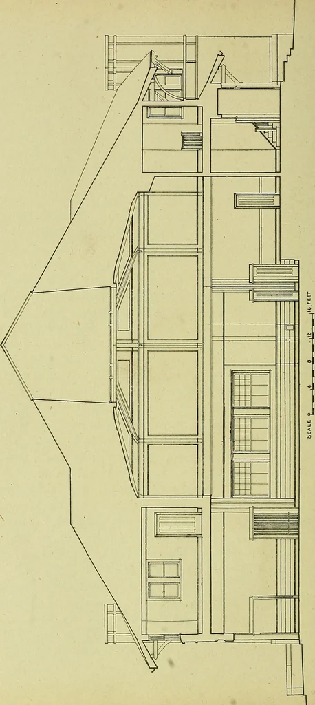 An illustration from Blueprint reading; a practical manual of instruction in blueprint reading through the analysis of typical plates with reference to mechanical drawing conventions and methods, the laws of projection, etc, 1919, leaf 217
