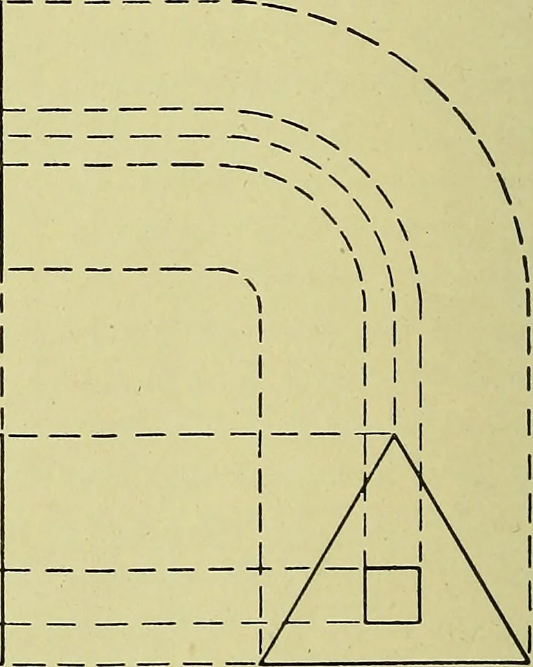 An illustration from Blueprint reading; a practical manual of instruction in blueprint reading through the analysis of typical plates with reference to mechanical drawing conventions and methods, the laws of projection, etc, 1919, leaf 235