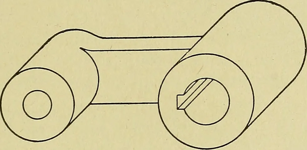 An illustration from Blueprint reading; a practical manual of instruction in blueprint reading through the analysis of typical plates with reference to mechanical drawing conventions and methods, the laws of projection, etc, 1919, leaf 270