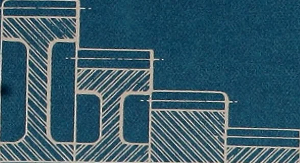 An illustration from Blueprint reading; a practical manual of instruction in blueprint reading through the analysis of typical plates with reference to mechanical drawing conventions and methods, the laws of projection, etc, 1919, leaf 72