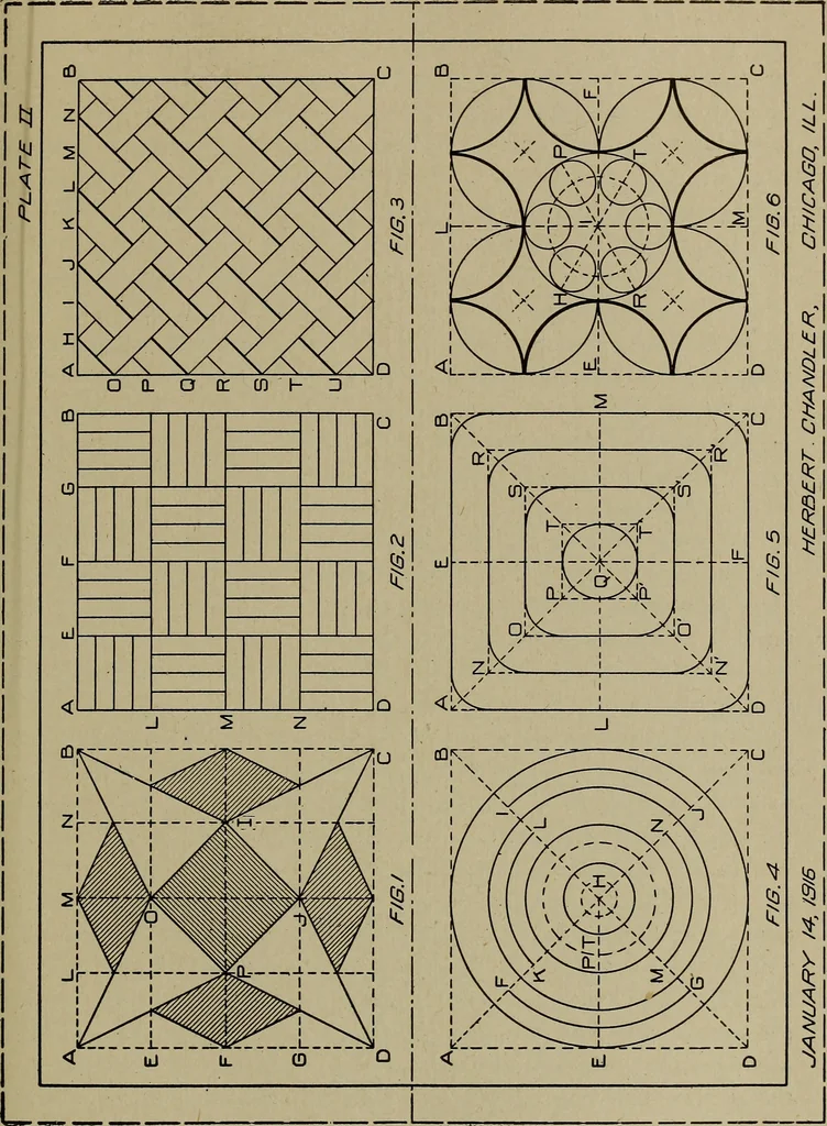 An illustration from Blueprint reading; a practical manual of instruction in blueprint reading through the analysis of typical plates with reference to mechanical drawing conventions and methods, the laws of projection, etc, 1919, leaf 256