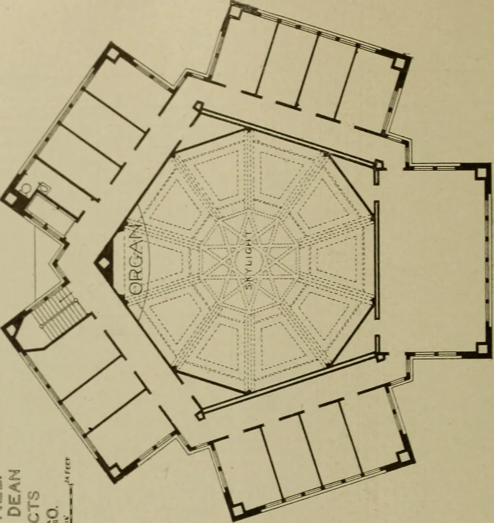 An illustration from Blueprint reading; a practical manual of instruction in blueprint reading through the analysis of typical plates with reference to mechanical drawing conventions and methods, the laws of projection, etc, 1919, leaf 261