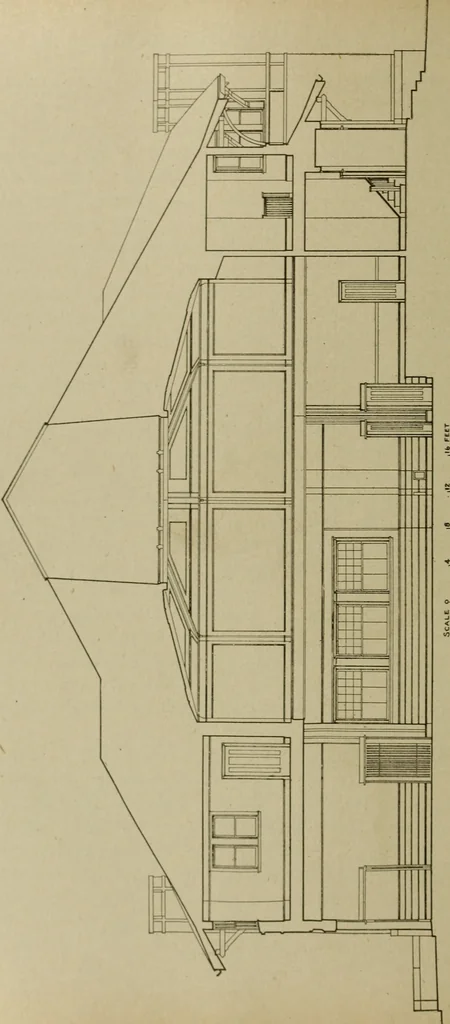An illustration from Blueprint reading; a practical manual of instruction in blueprint reading through the analysis of typical plates with reference to mechanical drawing conventions and methods, the laws of projection, etc, 1919, leaf 293