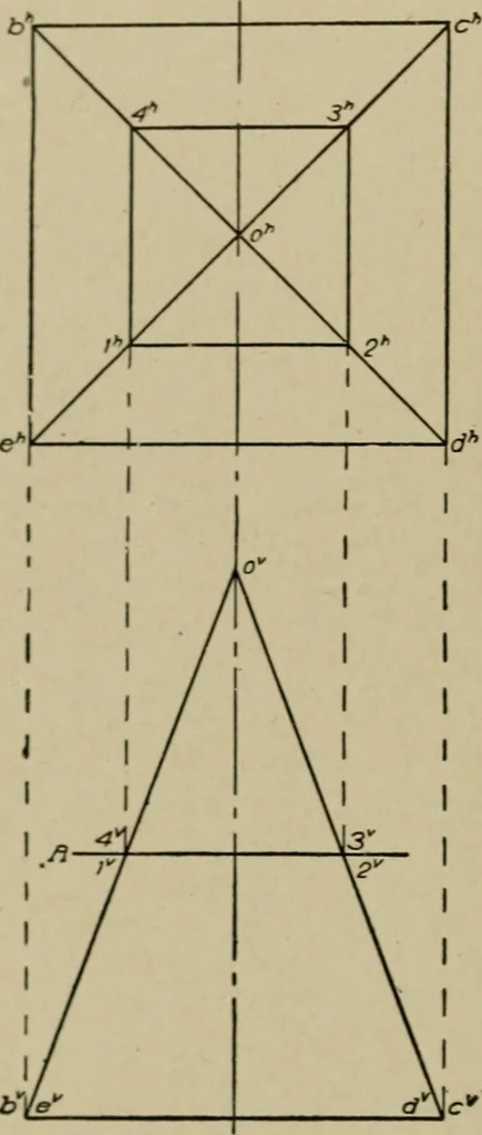 An illustration from Blueprint reading; a practical manual of instruction in blueprint reading through the analysis of typical plates with reference to mechanical drawing conventions and methods, the laws of projection, etc, 1919, leaf 319