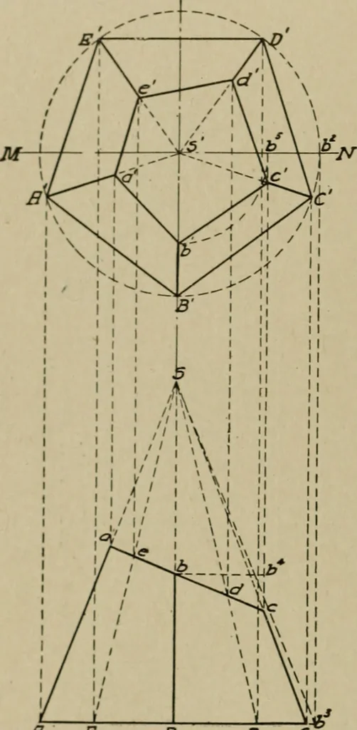 An illustration from Blueprint reading; a practical manual of instruction in blueprint reading through the analysis of typical plates with reference to mechanical drawing conventions and methods, the laws of projection, etc, 1919, leaf 323