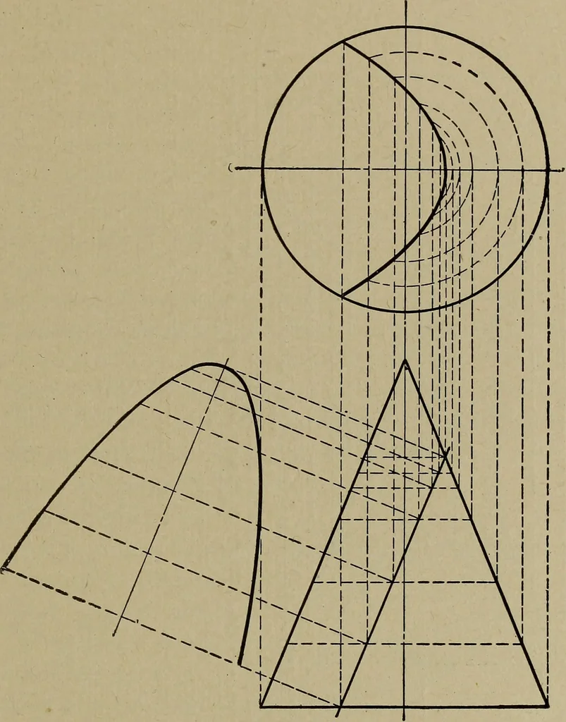 An illustration from Blueprint reading; a practical manual of instruction in blueprint reading through the analysis of typical plates with reference to mechanical drawing conventions and methods, the laws of projection, etc, 1919, leaf 326