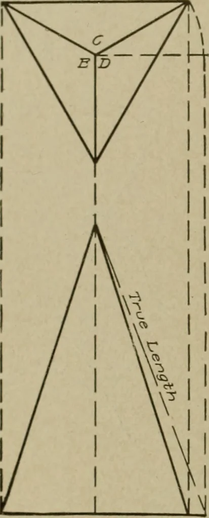 An illustration from Blueprint reading; a practical manual of instruction in blueprint reading through the analysis of typical plates with reference to mechanical drawing conventions and methods, the laws of projection, etc, 1919, leaf 331