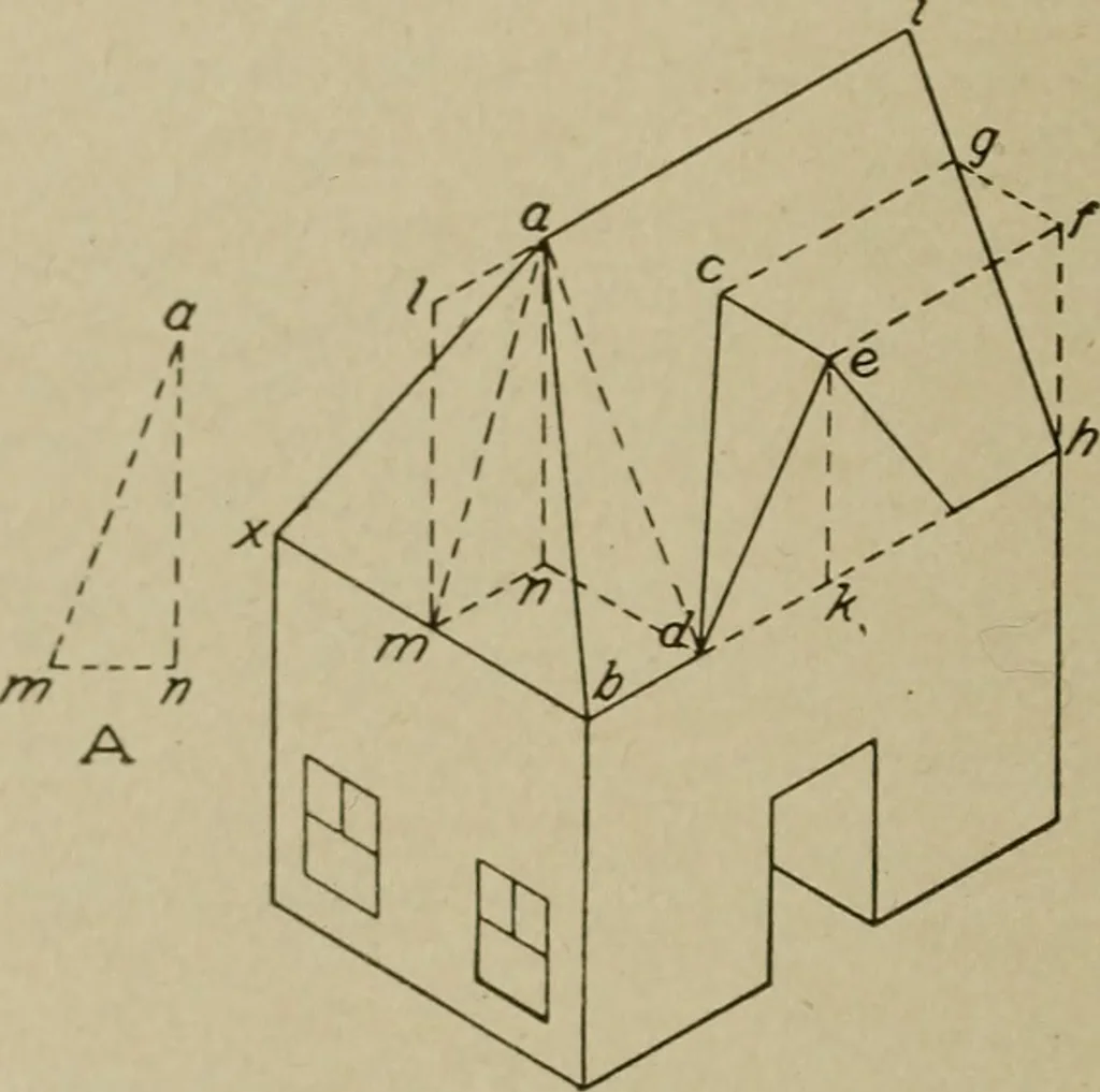 An illustration from Blueprint reading; a practical manual of instruction in blueprint reading through the analysis of typical plates with reference to mechanical drawing conventions and methods, the laws of projection, etc, 1919, leaf 339