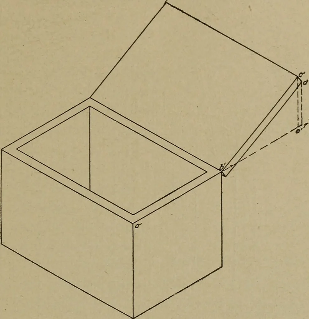An illustration from Blueprint reading; a practical manual of instruction in blueprint reading through the analysis of typical plates with reference to mechanical drawing conventions and methods, the laws of projection, etc, 1919, leaf 340