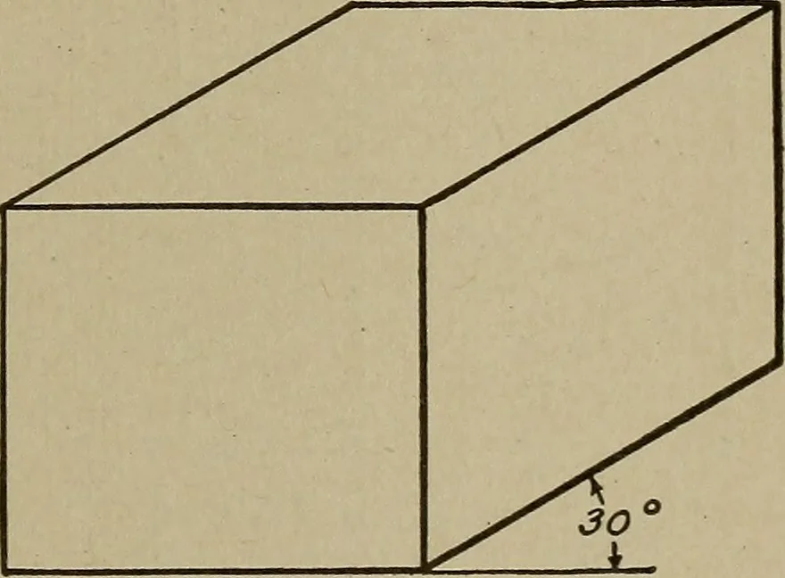 An illustration from Blueprint reading; a practical manual of instruction in blueprint reading through the analysis of typical plates with reference to mechanical drawing conventions and methods, the laws of projection, etc, 1919, leaf 344
