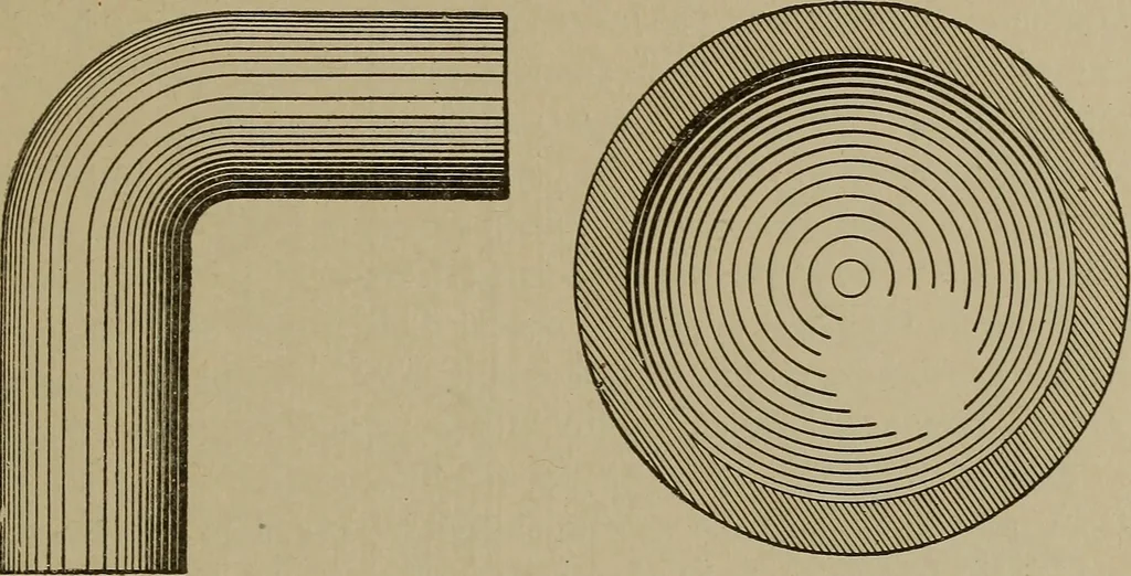 An illustration from Blueprint reading; a practical manual of instruction in blueprint reading through the analysis of typical plates with reference to mechanical drawing conventions and methods, the laws of projection, etc, 1919, leaf 348
