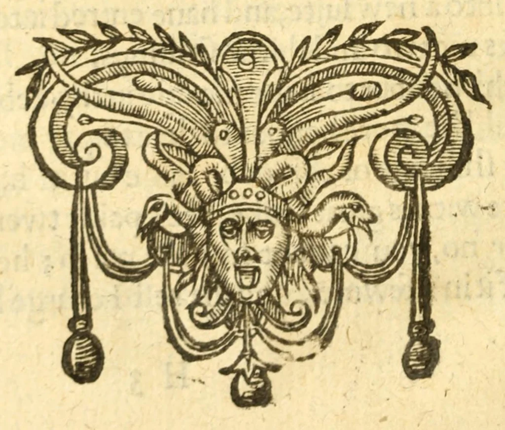 An illustration from Blurt master-constable, or, The Spaniards night-walke : as it hath bin sundry times priuately acted by the Children of Paules, 1602, leaf 64