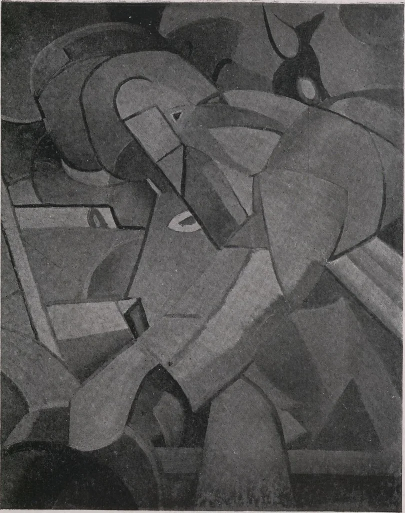 An illustration from Annual exhibition [electronic resource] : no jury, no prizes, 1917, leaf 103