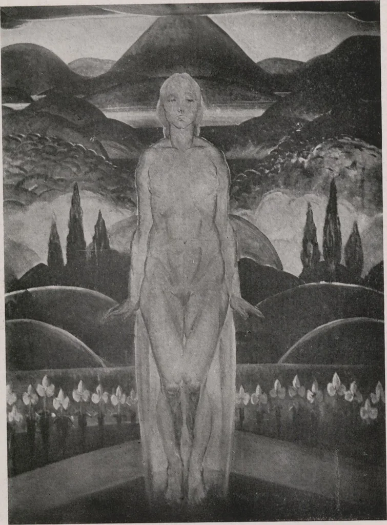 An illustration from Annual exhibition [electronic resource] : no jury, no prizes, 1917, leaf 25