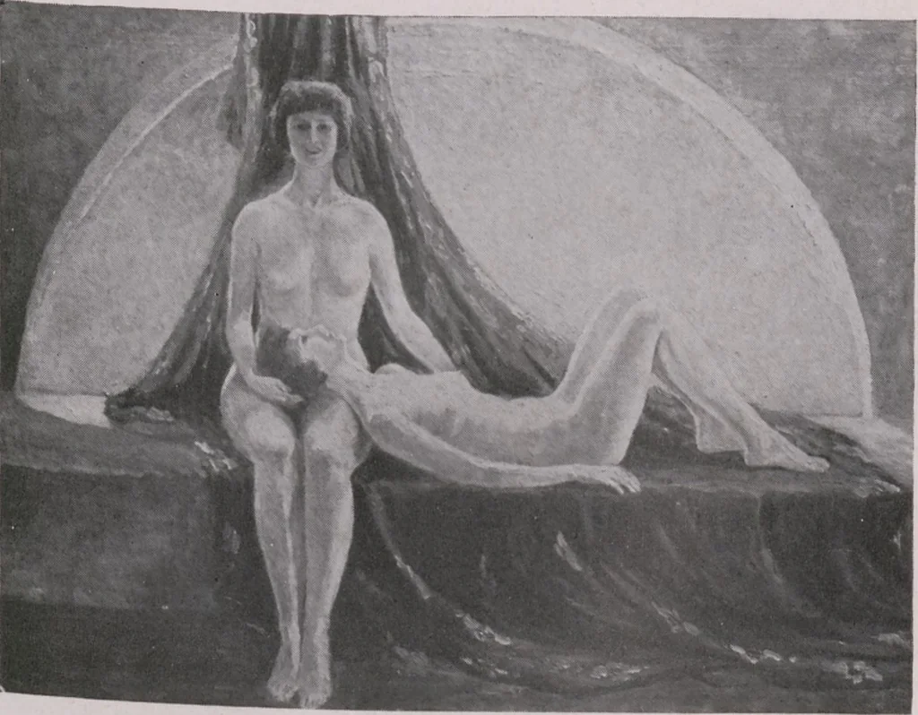 An illustration from Annual exhibition [electronic resource] : no jury, no prizes, 1917, leaf 78
