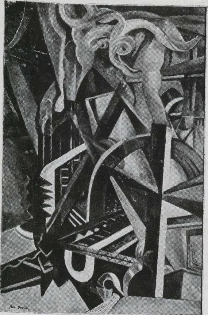 An illustration from Annual exhibition [electronic resource] : no jury, no prizes, 1917, leaf 10
