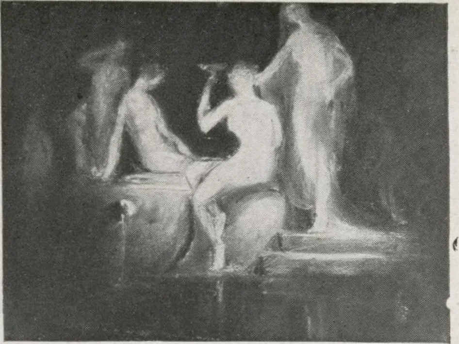 An illustration from Annual exhibition [electronic resource] : no jury, no prizes, 1917, leaf 19