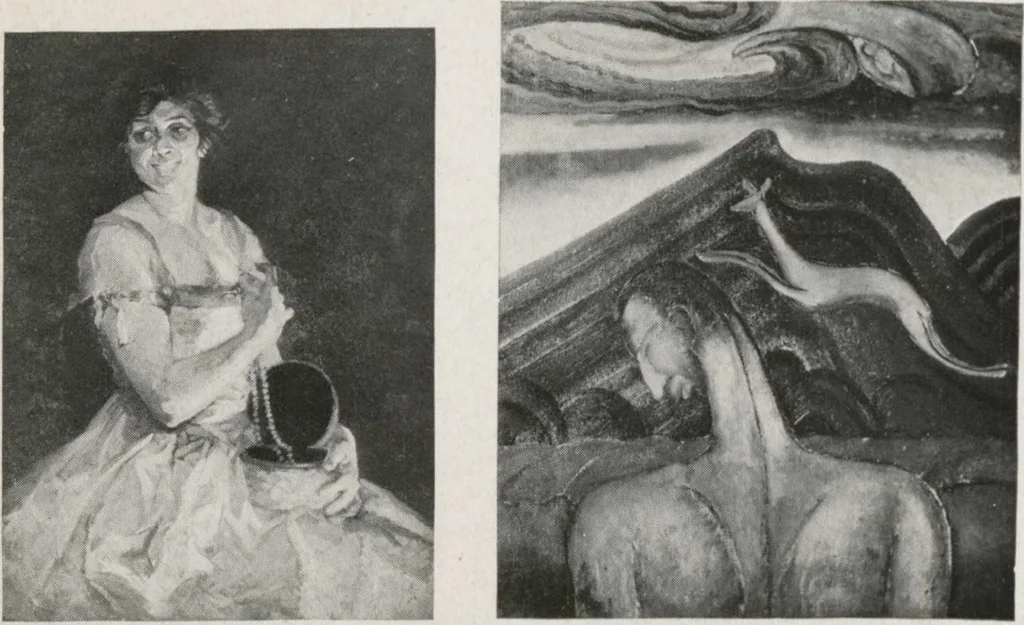 An illustration from Annual exhibition [electronic resource] : no jury, no prizes, 1917, leaf 21