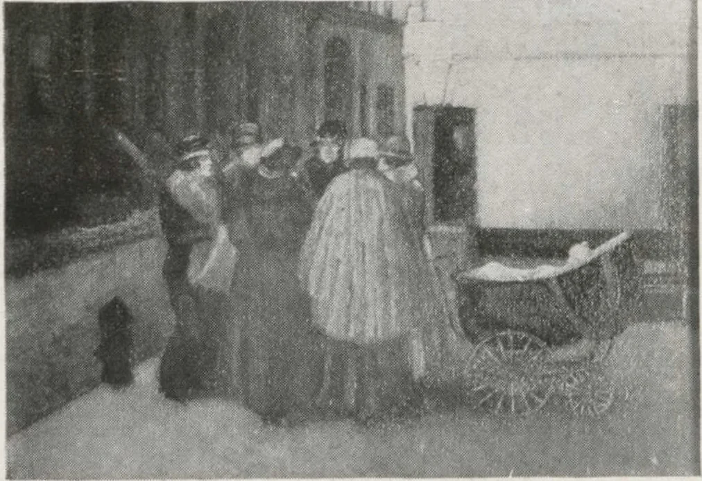 An illustration from Annual exhibition [electronic resource] : no jury, no prizes, 1917, leaf 22
