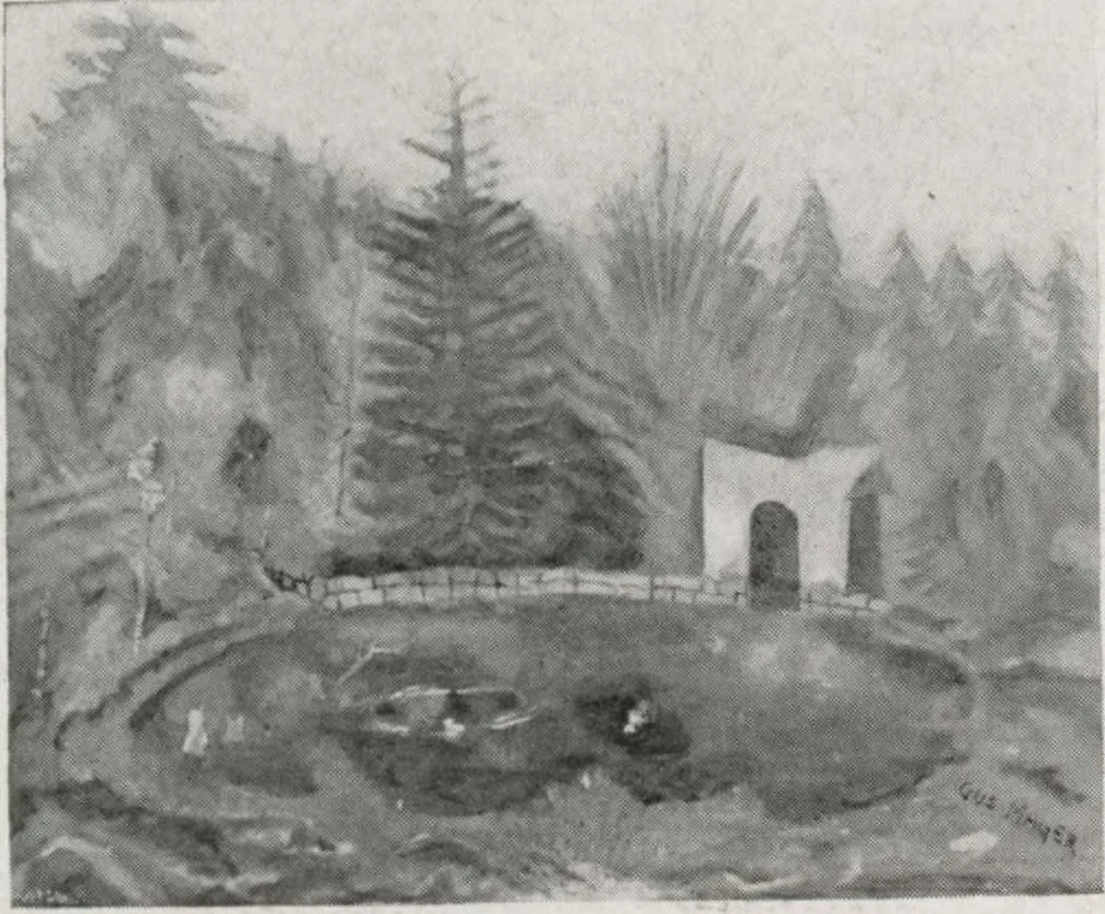An illustration from Annual exhibition [electronic resource] : no jury, no prizes, 1917, leaf 28