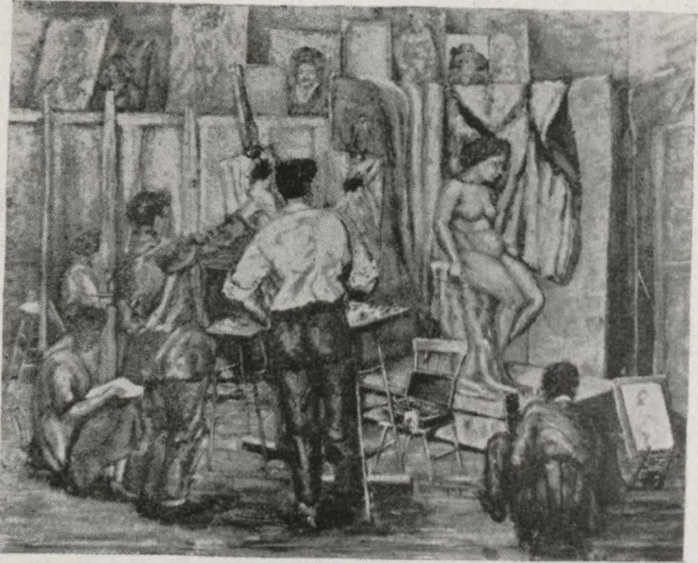An illustration from Annual exhibition [electronic resource] : no jury, no prizes, 1917, leaf 29