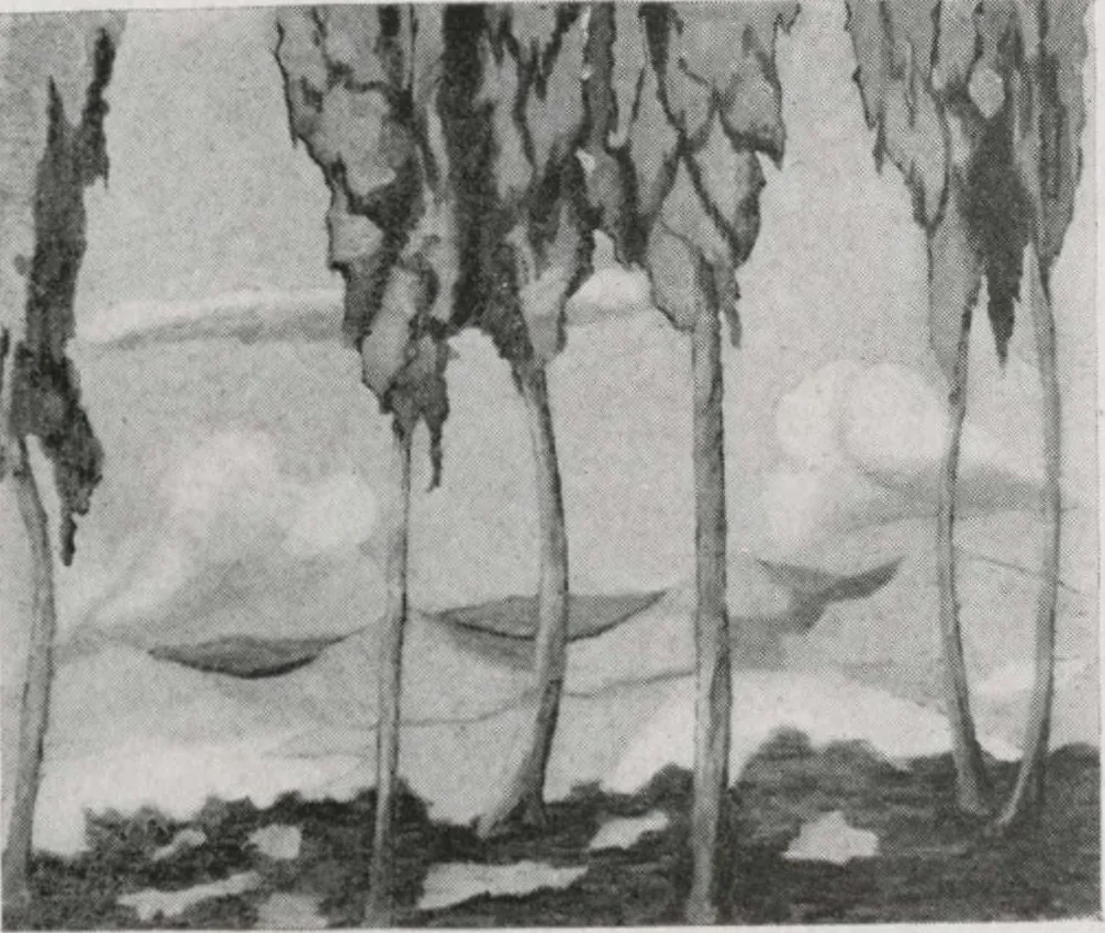 An illustration from Annual exhibition [electronic resource] : no jury, no prizes, 1917, leaf 36