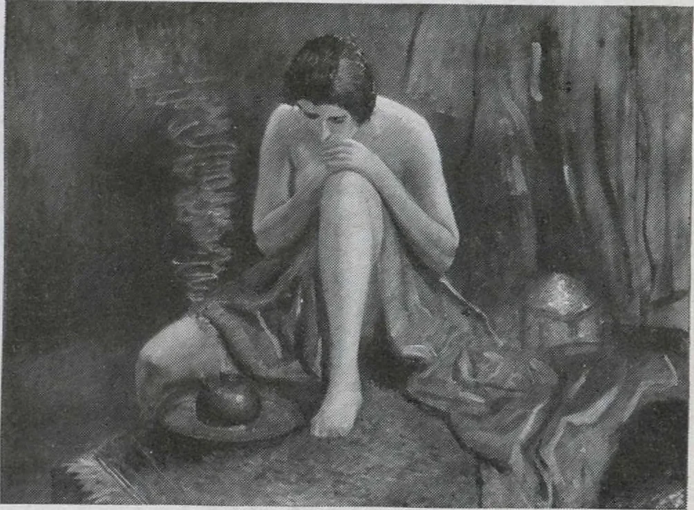 An illustration from Annual exhibition [electronic resource] : no jury, no prizes, 1917, leaf 7
