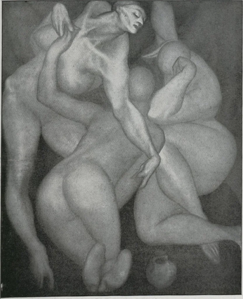 An illustration from Annual exhibition [electronic resource] : no jury, no prizes, 1917, leaf 25