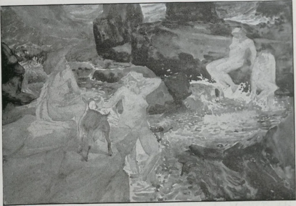 An illustration from Annual exhibition [electronic resource] : no jury, no prizes, 1917, leaf 35