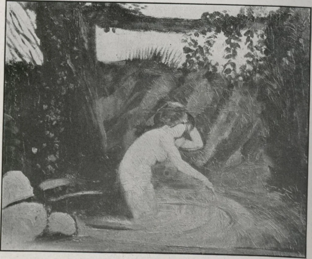 An illustration from Annual exhibition [electronic resource] : no jury, no prizes, 1917, leaf 76